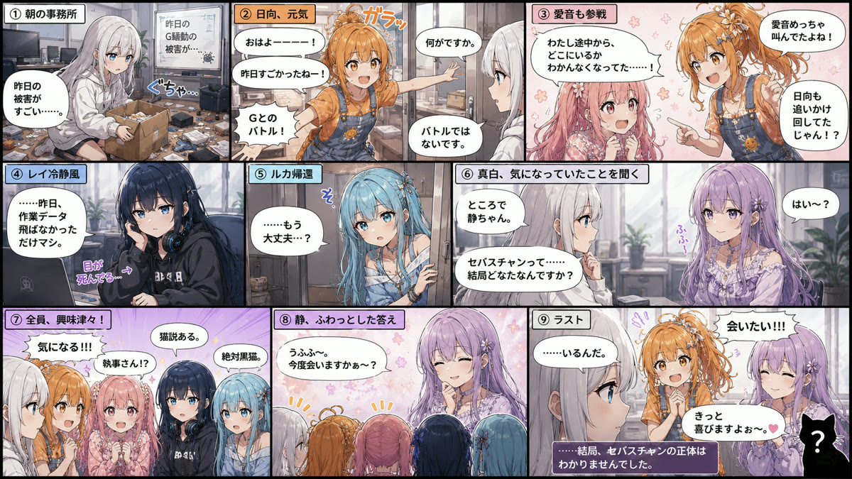 🖥「真白、セバスチャンが気になって仕方ない。」