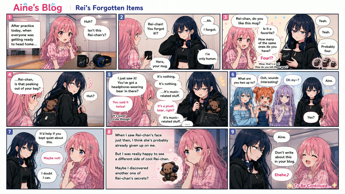 🩷💙 Rei's Forgotten Item