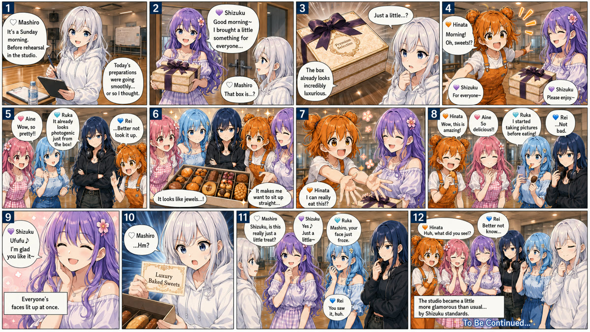 💜🤍 Shizuku's Treats Are Always Unexpected