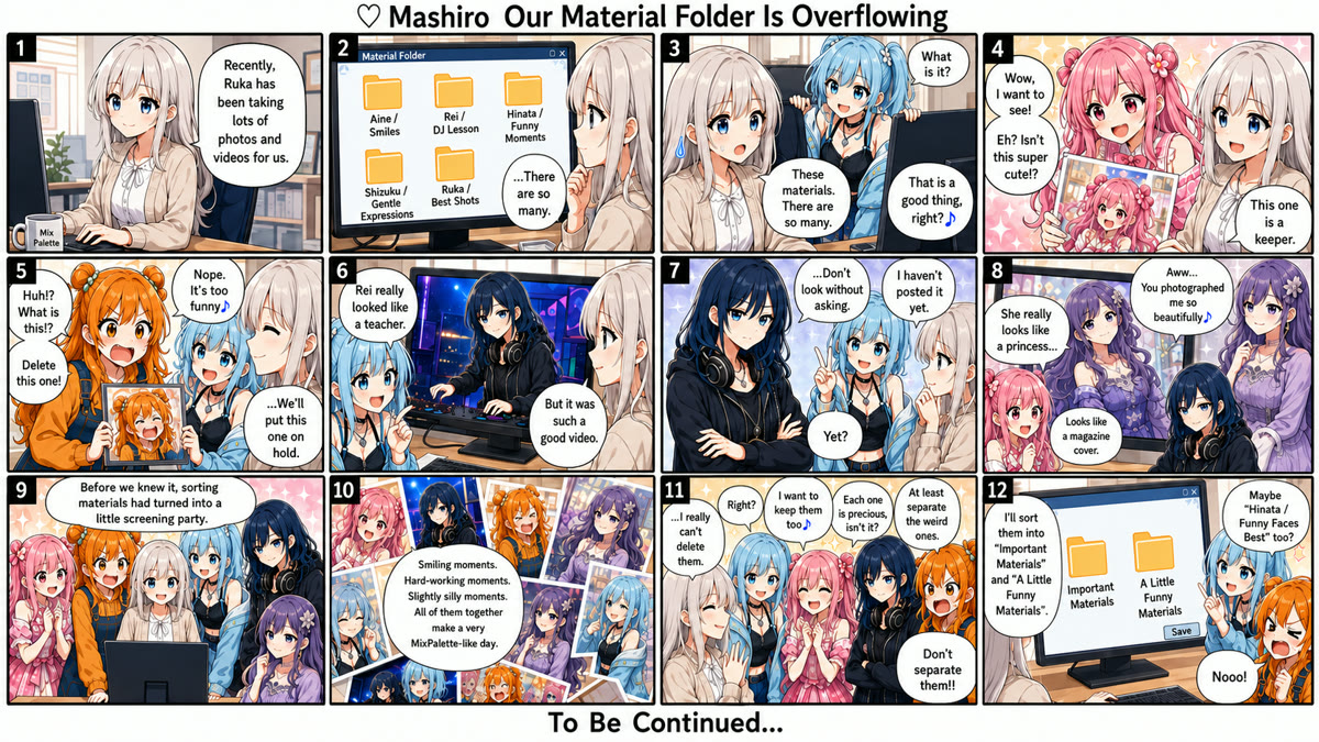 🤍 Our Material Folder Is Overflowing
