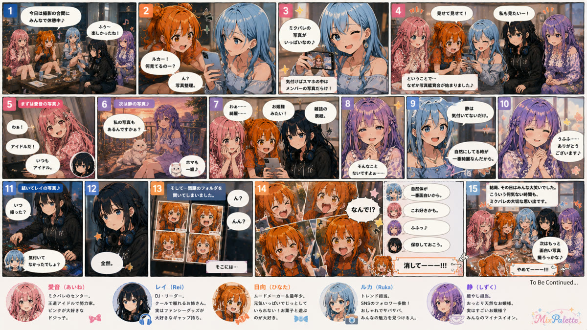 🩵 秘密の写真フォルダ！？