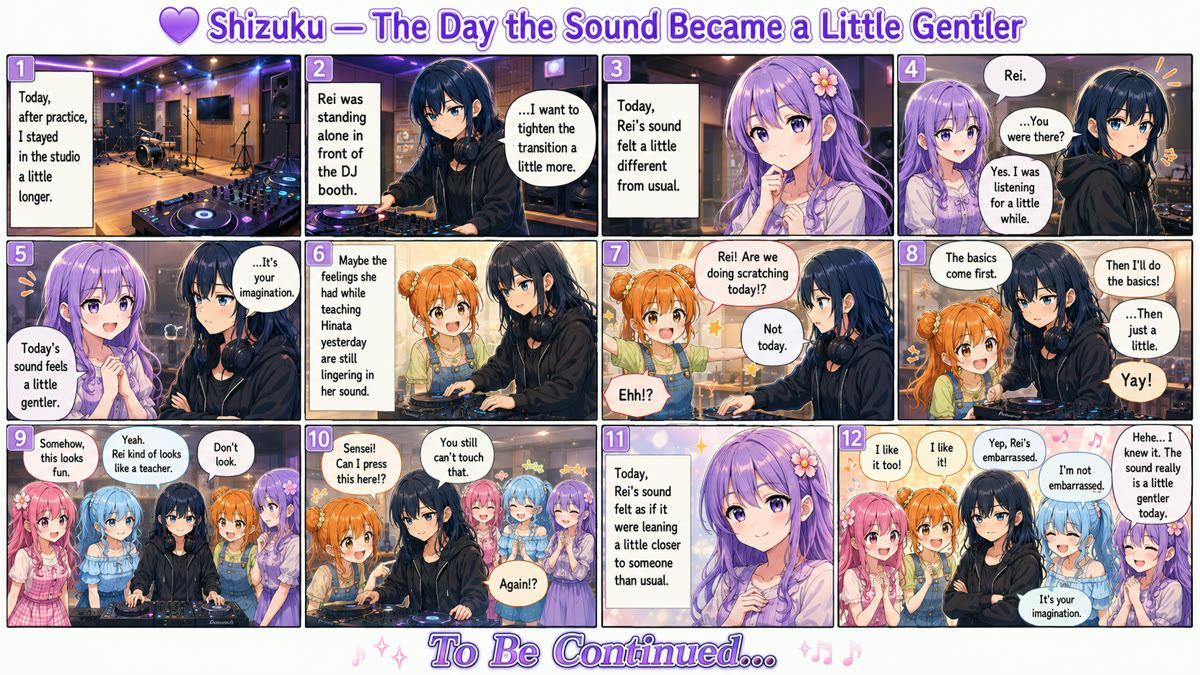 💜 The Day the Sound Became a Little Gentler
